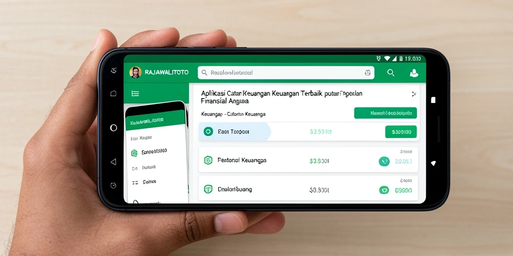 Tangkapan layar antarmuka aplikasi RAJAWALITOTO yang intuitif dan mudah digunakan.