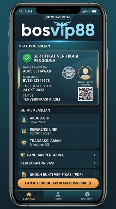 Halaman Resmi Download APK bosvip88 untuk Android